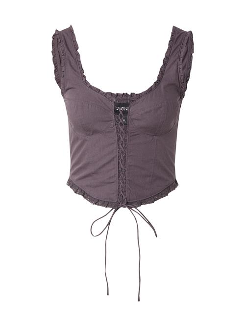 Monki Bluse  mørkegrå