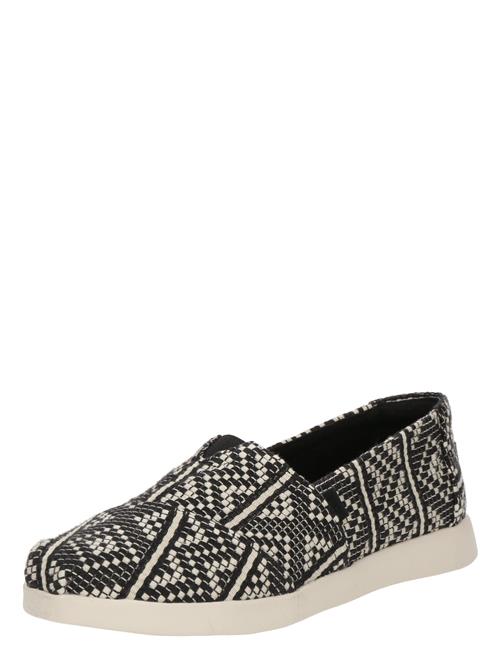 TOMS Slipper 'Alpargata Plus'  sort / hvid