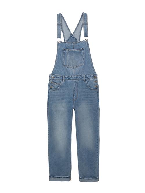 Pull&Bear Jumpsuit 'W3 PETO DENIM BCO'  blå
