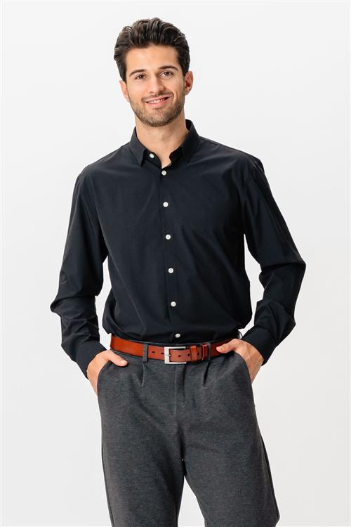 Originale Premium Performance Skjorte - Dark Navy - S - TeeShoppen