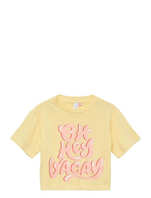 Vmpastel Over D Cropped Ss Top Girl Vero Moda Girl Yellow