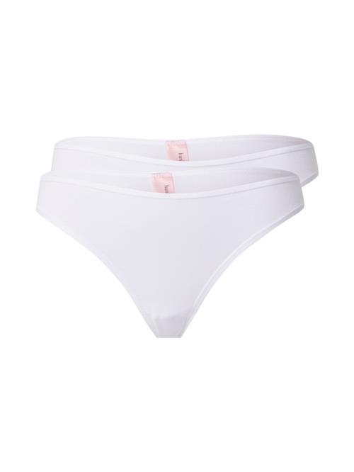 Hunkemöller String 'Kim'  lyserød / hvid
