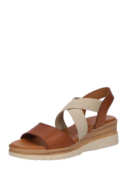 COSMOS COMFORT Sandaler  beige / kastaniebrun