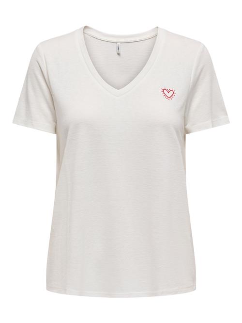 ONLY Shirts 'ONLNEW BELLE'  pink / hvid