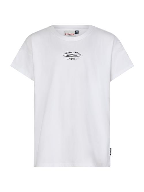 Retour Jeans Shirts 'Davis'  grå / sort / hvid