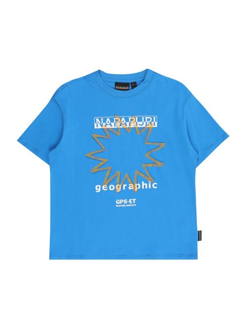 NAPAPIJRI Shirts 'S-SELLA'  azur / orange / hvid