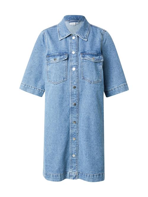 VERO MODA Kjole  blå-meleret