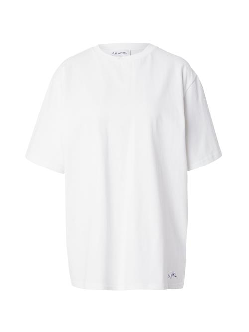 OH APRIL Shirts 'Sunny Days'  mørkeblå / hvid