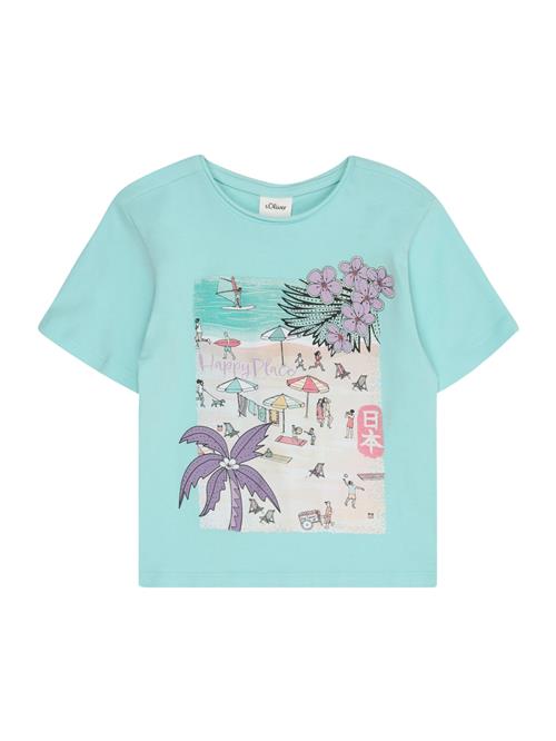 s.Oliver Bluser & t-shirts  beige / mint / lilla / rød