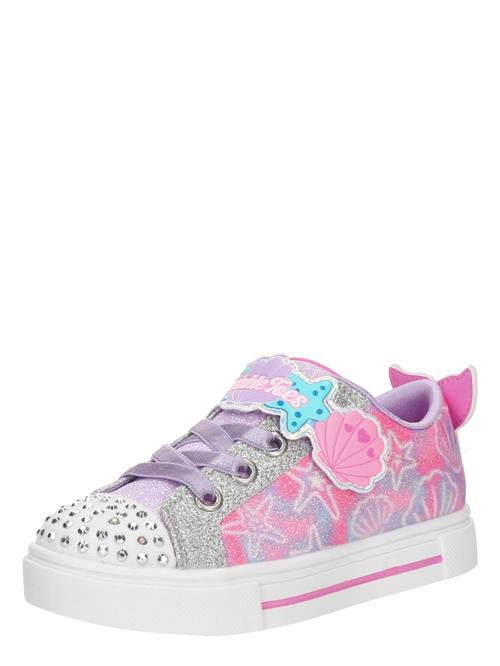 SKECHERS Sneakers 'TWINKLE SPARKS - UNDERWATER'  lavendel / pink / sølv / hvid