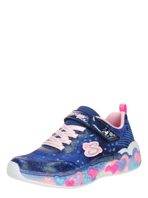 SKECHERS Sneakers 'ETERNAL HEART LIGHTS'  navy / lyseblå / lyserød