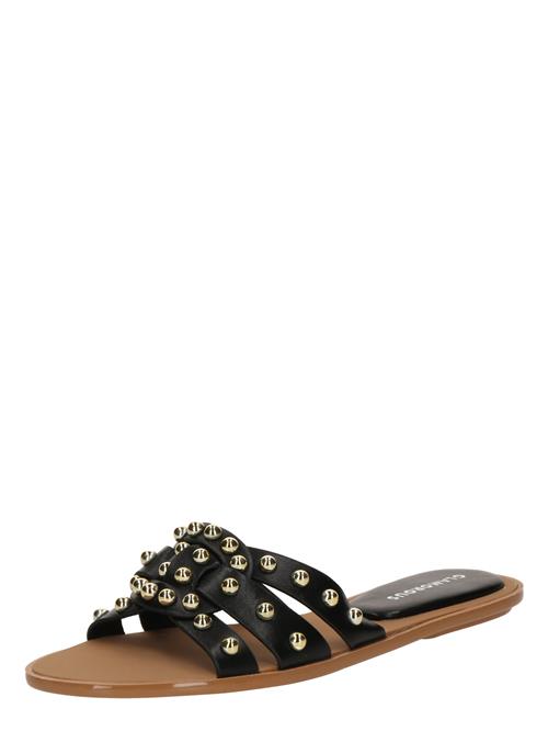 GLAMOROUS Pantoletter  guld / sort