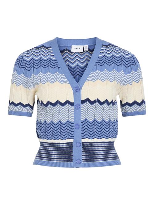VILA Cardigan 'VICILLE'  creme / lyseblå / hvid / offwhite