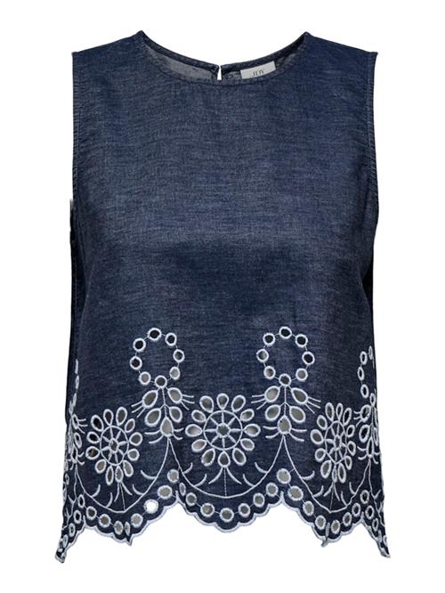 Se JDY Bluse 'JDYMARGOT'  marin / hvid ved About You