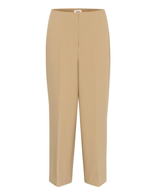 SOAKED IN LUXURY Bukser med fals  beige