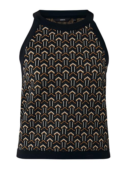 MEXX Sticktop  brun / guld / sort / hvid