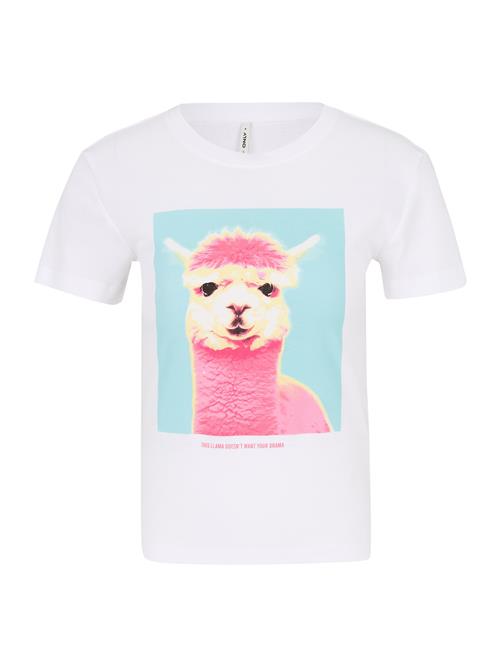 Only Tall Shirts 'ONLPENNY'  aqua / gul / pink / hvid