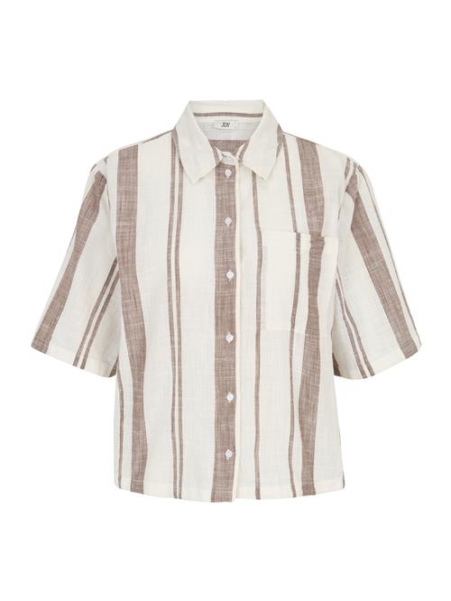 JDY Tall Bluse 'JDYDORTHEA'  brokade / hvid