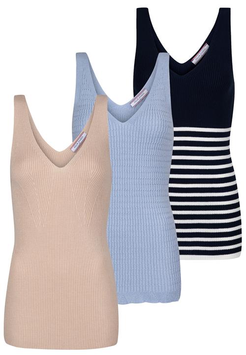 Felix Hardy Overdel  beige / lyseblå / sort / hvid