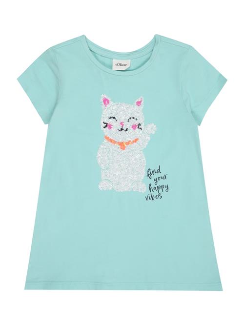 s.Oliver Bluser & t-shirts  mint / koral / sort / hvid