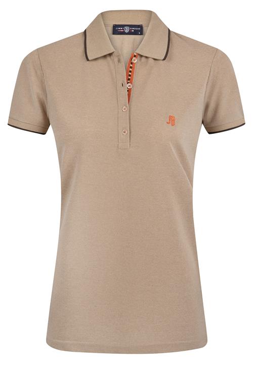 Jimmy Sanders Shirts  beige / mørkeorange / sort