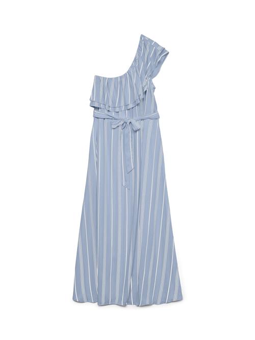 VERO MODA Kjole 'VMKimmi'  lyseblå / hvid