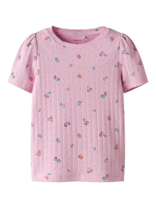 NAME IT Bluser & t-shirts 'NMFHAMANDA'  lyseblå / orange / lyserød / mørk pink