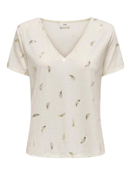 JDY Shirts 'JDYDORA DODO'  guld / hvid-meleret