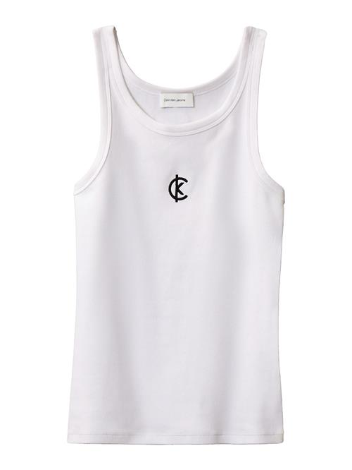 Calvin Klein Jeans Overdel  sort / hvid