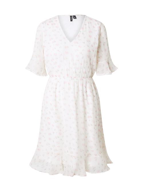 VERO MODA Sommerkjole 'VMSMILLA'  oliven / lyserød / hvid
