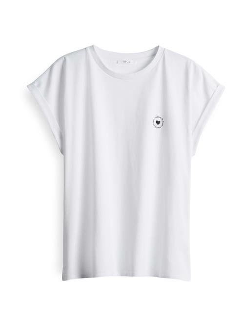 OPUS Shirts 'Sparis'  sort / hvid