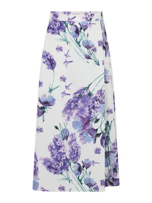 Guido Maria Kretschmer Women Nederdel 'Caitlin'  azur / petroleum / lilla / offwhite