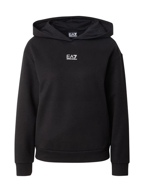 EA7 Emporio Armani Sweatshirt  sort / hvid