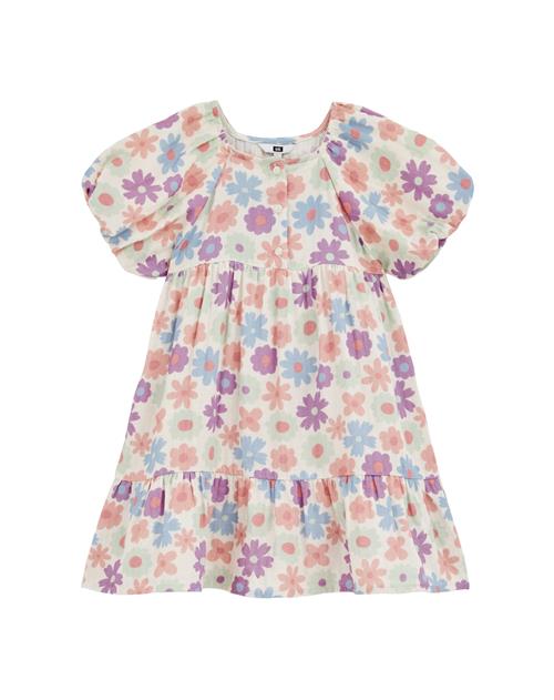 WE Fashion Kjole  creme / blå / mint / lilla