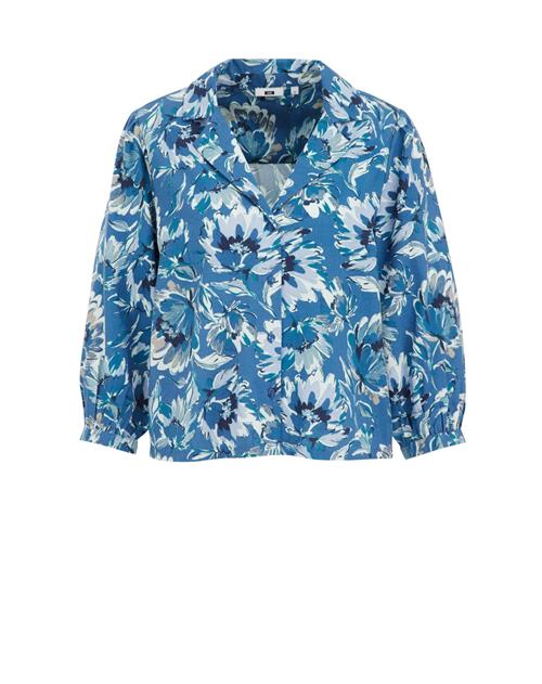 WE Fashion Bluse  blå / marin / dueblå / lyseblå