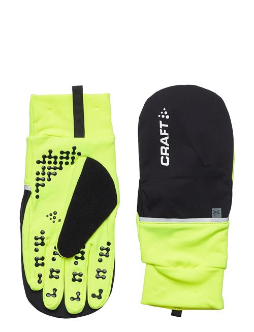 Craft Hybrid Weather Glove Bright Red Craft Patterned