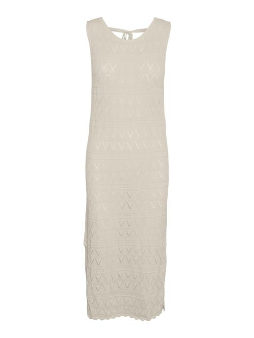 VERO MODA Strikkjole 'BALI '  sand