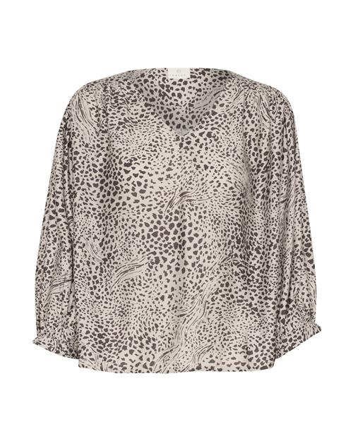 Kaffe Bluse 'KADebra'  grå / sort