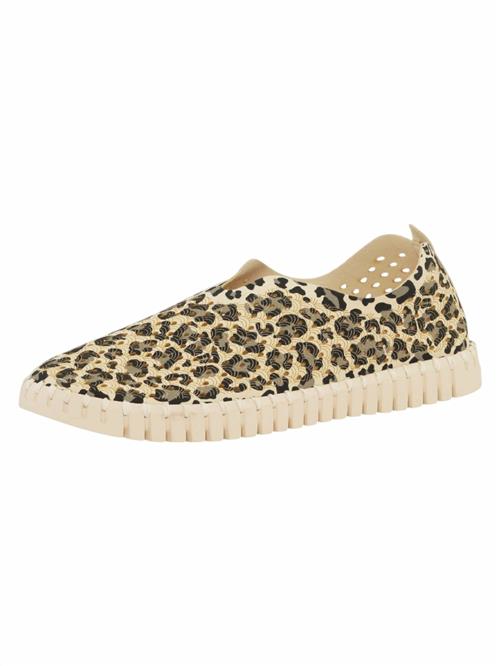 ILSE JACOBSEN Slipper 'Tulip144'  beige / mørkebeige / sort