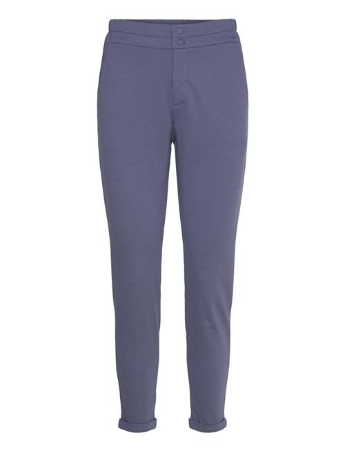 Ankle-Length Pants From Freequent In A Soft Material. The Pants Have A Simple Si FREE/QUENT Blue