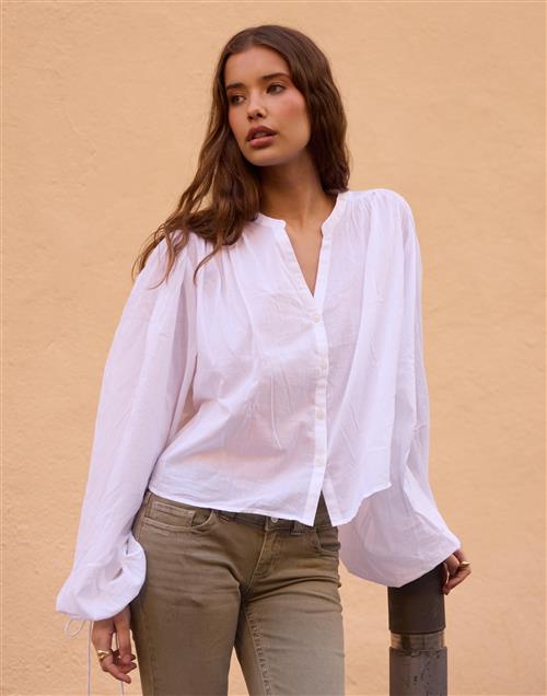 Nelly - Hvid - Easy Day Blouse