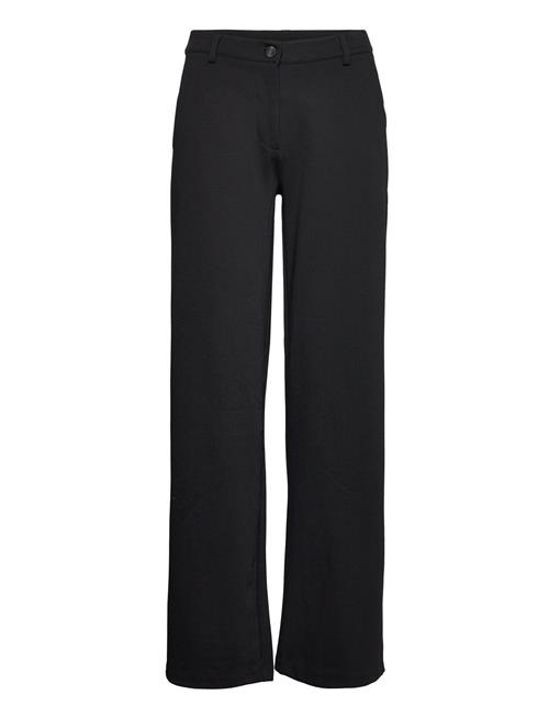 Pants From Freequent In A Soft Material. The Pants Have A Simple Silhouette With FREE/QUENT Black