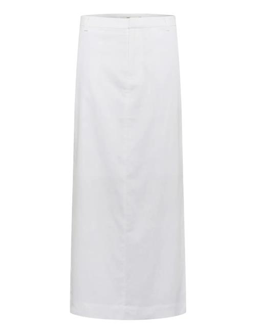 Gzizza Linen Mw Skirt Gestuz White