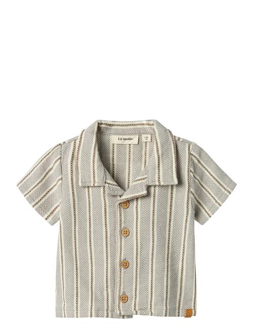 Nbmfrede Ss Loose Shirt Lil Lil'Atelier Green