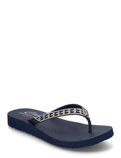 Women Meditation Lucky Skechers Navy