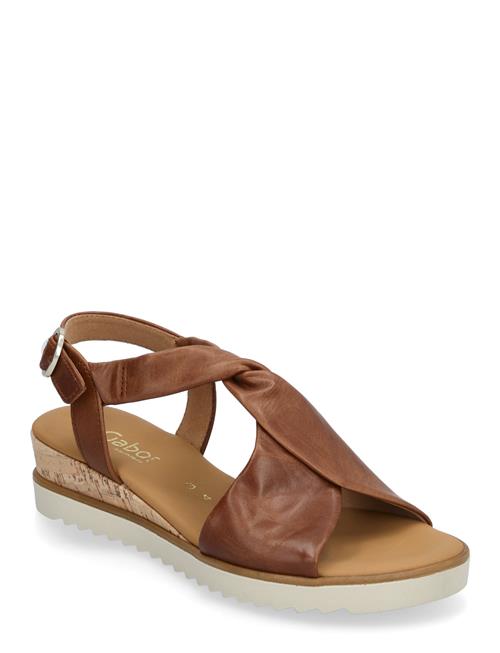 Wedge Sandal Gabor Brown