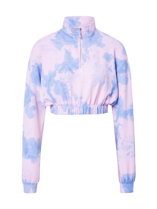 VIERVIER Sweatshirt 'Marla'  blå / lyserød