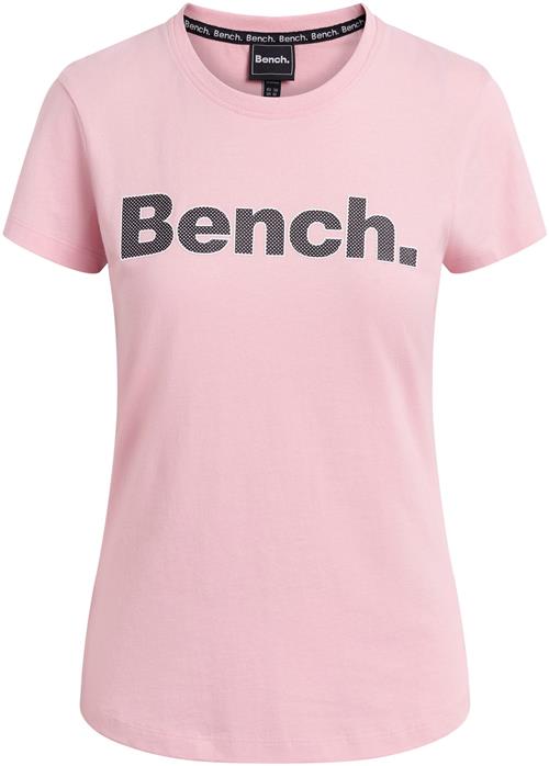 BENCH Shirts 'Leora'  lyserød / sort / hvid