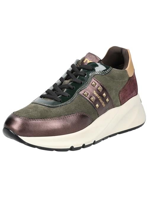 Se Nero Giardini Sneaker low  guld / mørkegrøn / bordeaux ved About You