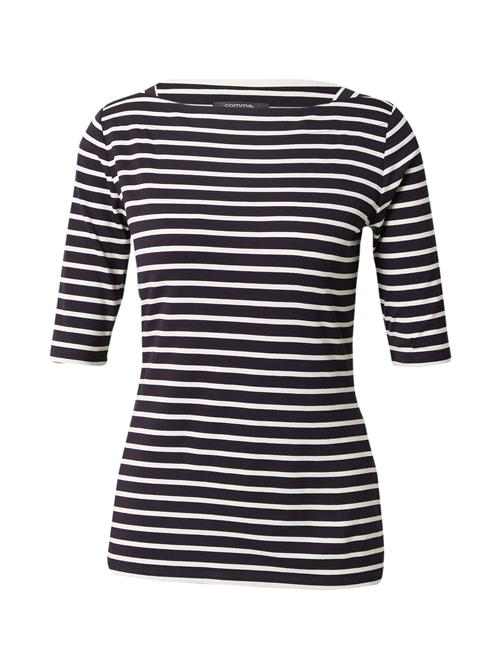 COMMA Shirts  navy / hvid